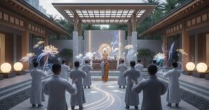 Featured image: Linsan Temple Buddhist Funeral Services Singapore: Adapting for Future Spiritual Needs