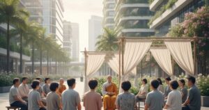 Featured image: Linsan Temple Buddhist Funeral Services: Healing Grief, Building Community in Singapore